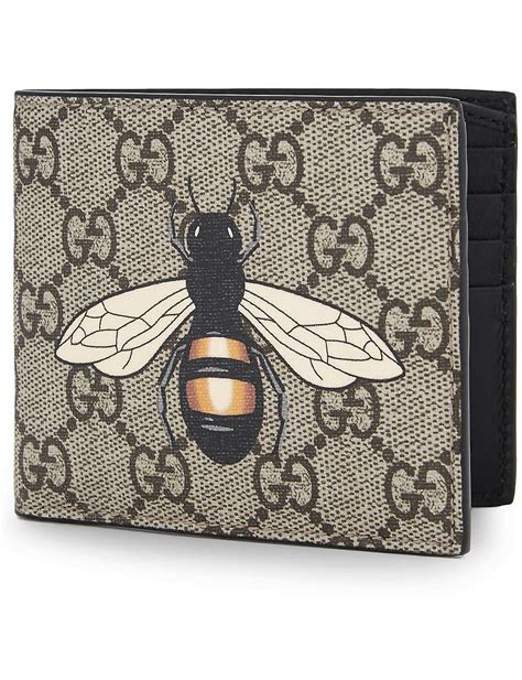 gucci beast wallet|Gucci bee wallet men.